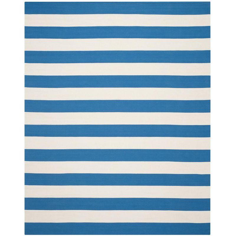 Montauk MTK712 Hand Woven Indoor Area Rug - Blue/Ivory - 8'x10' - Safavieh