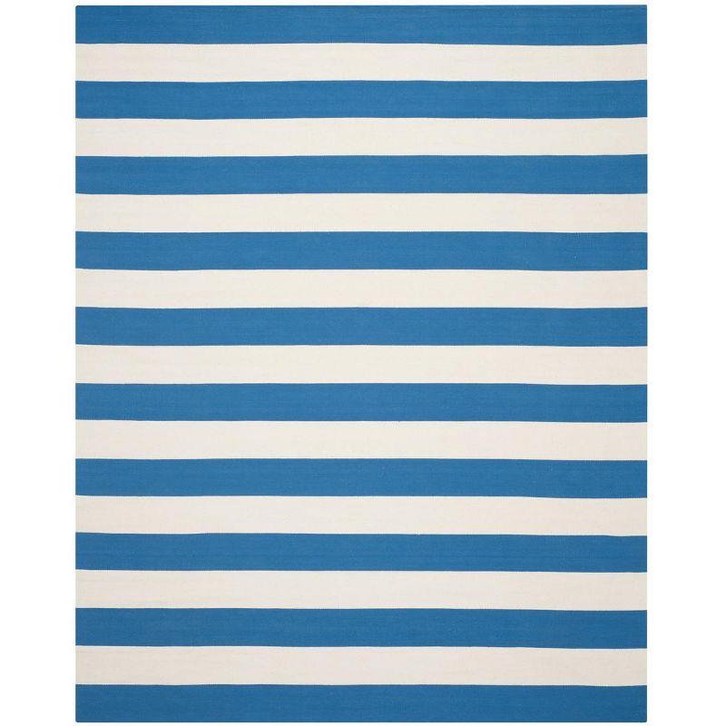 Montauk MTK712 Hand Woven Indoor Area Rug - Blue/Ivory - 8'x10' - Safavieh.