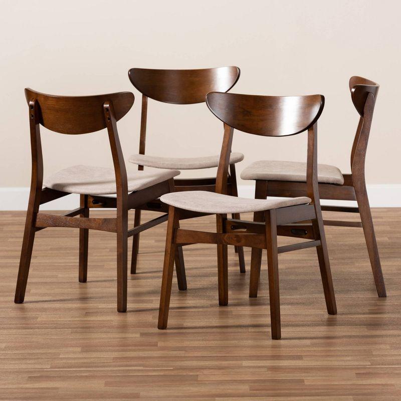 Set of 4 Parlin Dining Chair - Baxton Studio