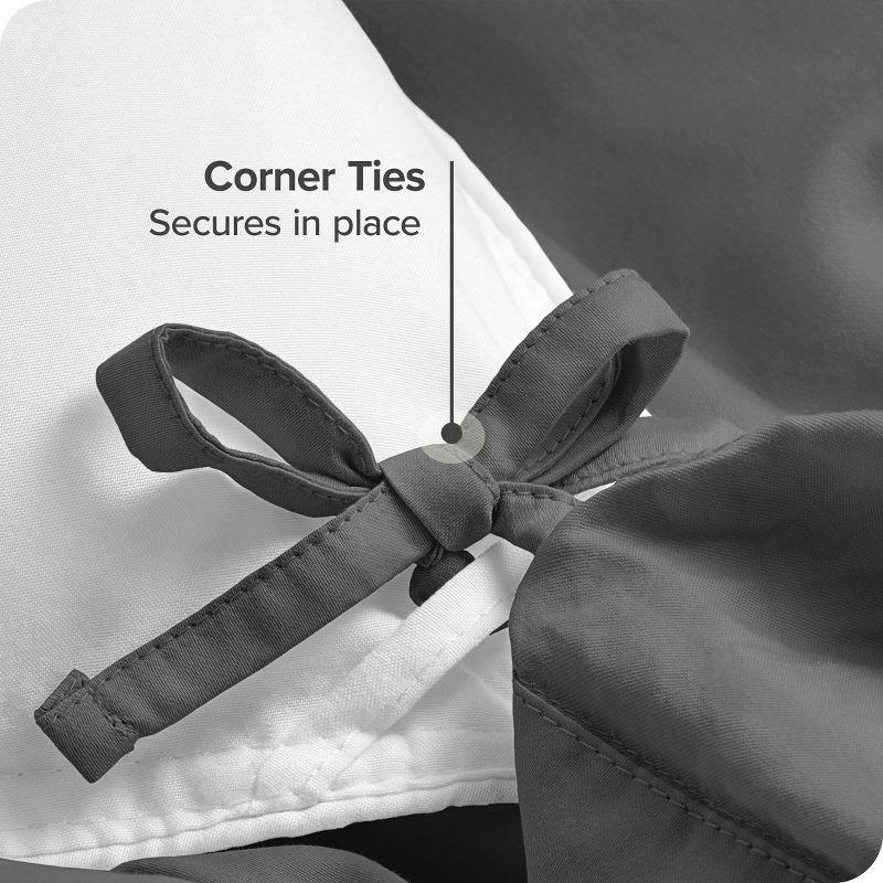 Bare Home Modern & Contemporary Organic Percale Duvet Cover Set