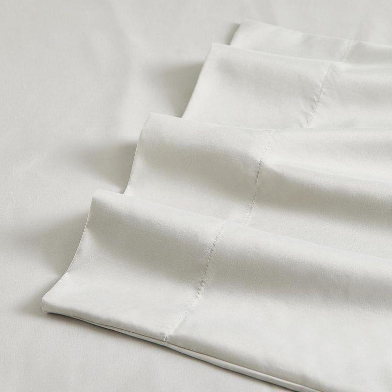 Cosy House Collection Luxury Rayon Derived from Bamboo Set of 2 Pillowcases - Cream, King