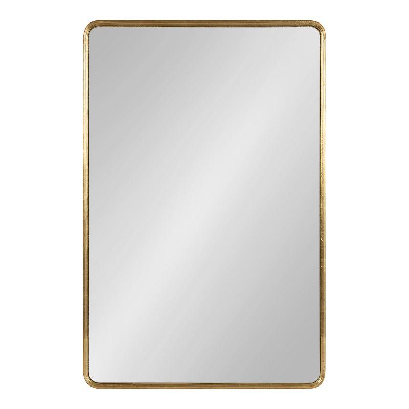 Kate and Laurel Caskill Framed Radius Rectangle Wall Mirror