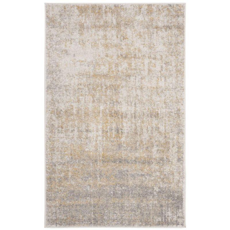 Adirondack ADR207 Machine Made Indoor Accent Rug - Creme/Gold - 3'x5' - Safavieh