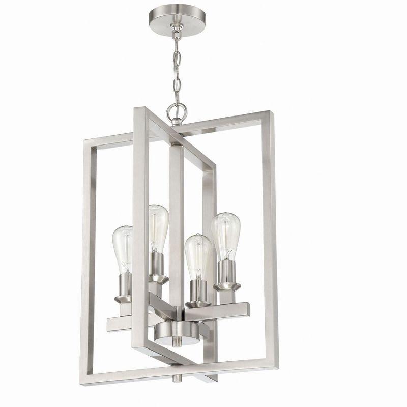 Craftmade Lighting Chicago 4 - Light Chandelier in  Brushed Polished Nickel