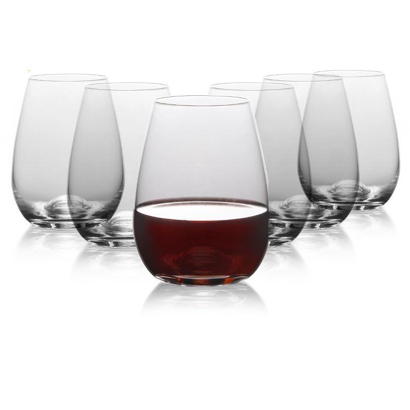 15.50oz. Crystal Drinking Glass Set