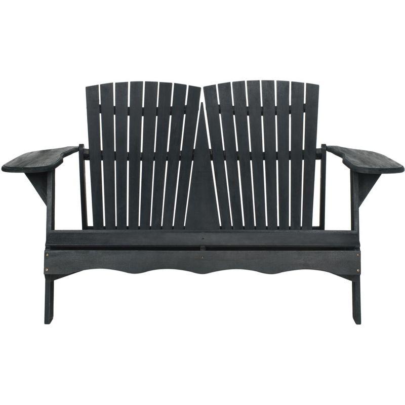 Hantom Bench - Outdoor - PAT6702 - Dark Slate Gray - Safavieh