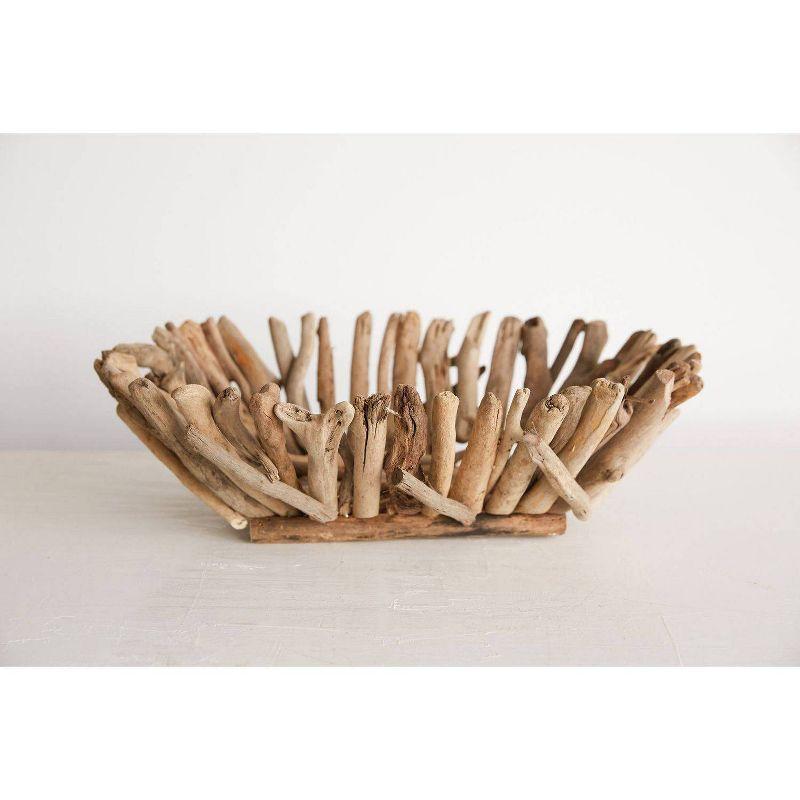 Storied Home Driftwood Tray - Handcrafted, Artisanal Centerpiece, Decorative Wood Platter, Nautical Decor