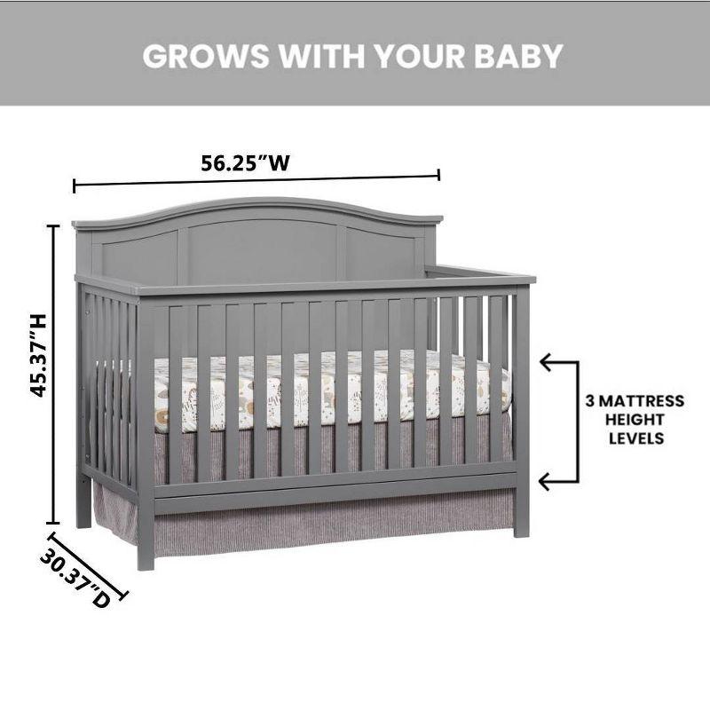 Oxford Baby Emerson 4-in-1 Convertible Crib