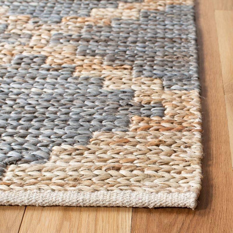 Kilim KLM458 Hand Woven Area Rug - Natural/Grey - 5'x8' - Safavieh.