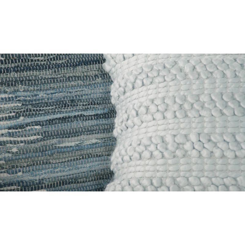 Mina Victory Striped Throw Pillow With Texture