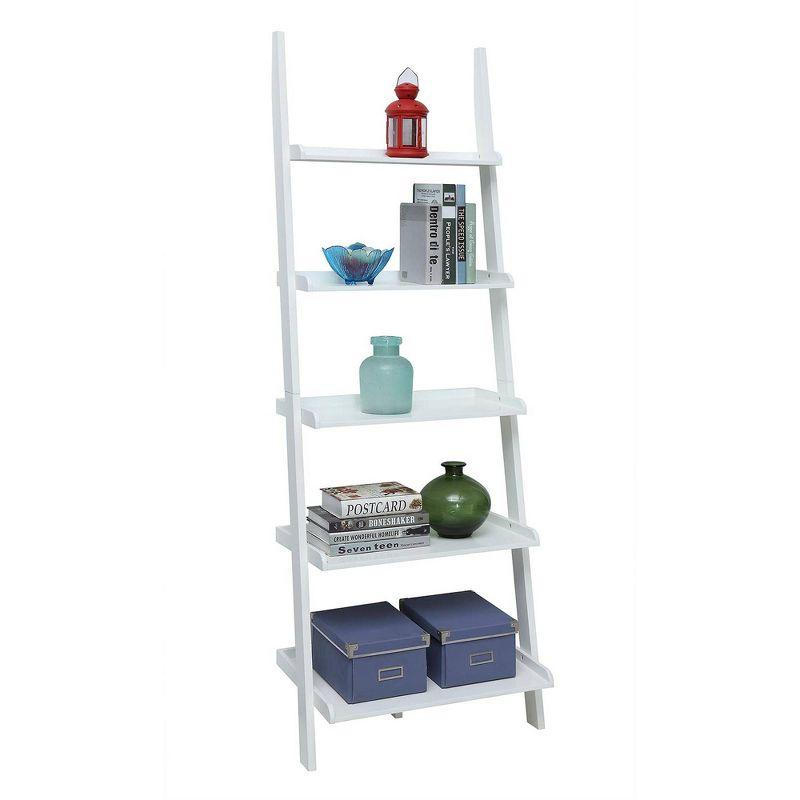 72.25" French Country Bookshelf Ladder - Breighton Home