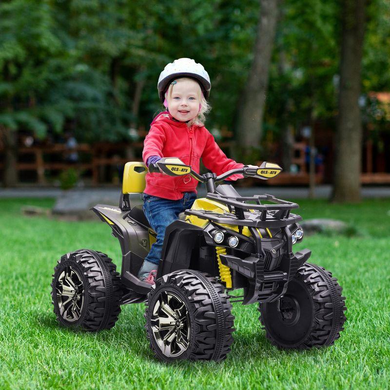 Aosom 12 Volt 1 Seater All-Terrain Vehicles Battery Powered Ride On