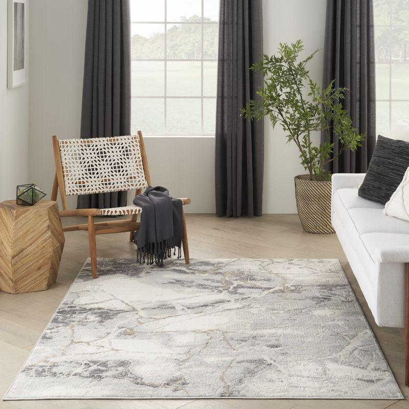 Nourison Elation Abstract Marble Indoor Rug