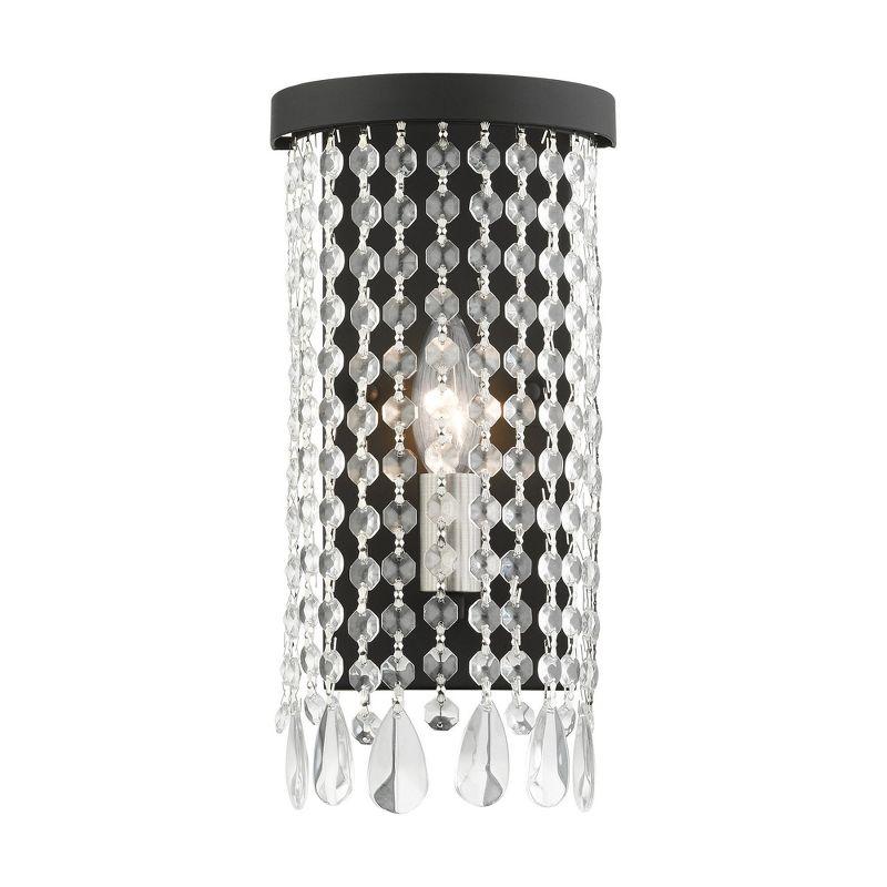 Livex Lighting Elizabeth 1 - Light Wall Light in  Black