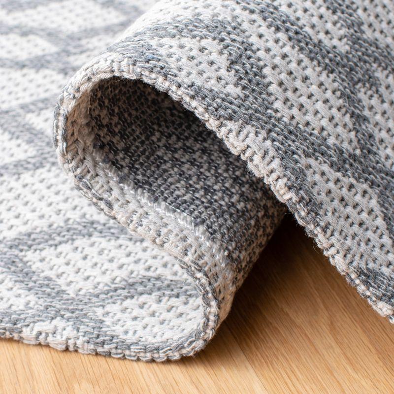 Augustine AGT421 Power Loomed Runner Rug - Anthracite/Light Grey - 2'x8' - Safavieh.