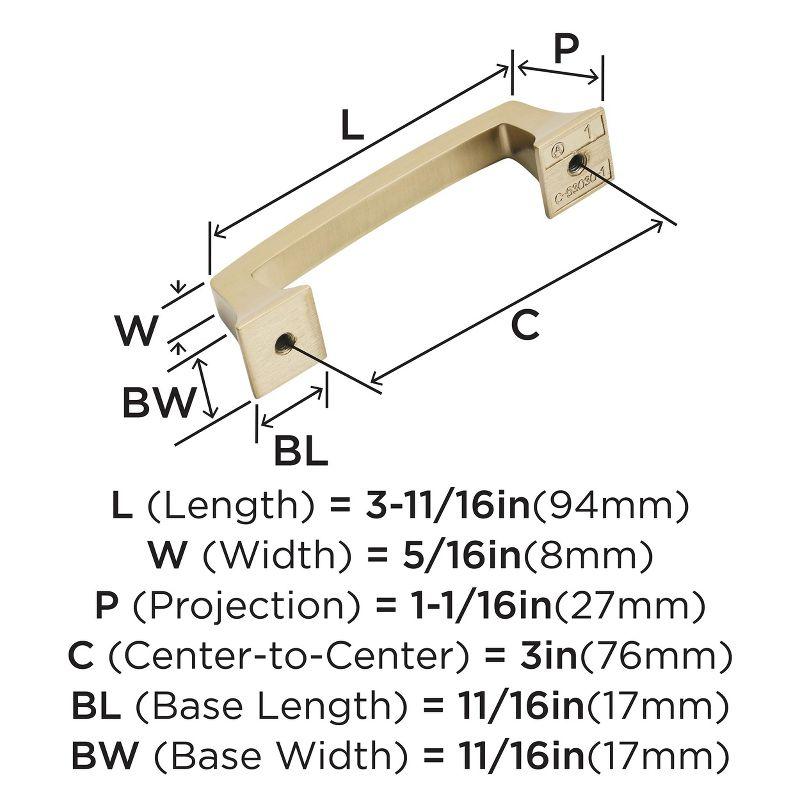 Mulholland 3" Center to Center Bar Pull