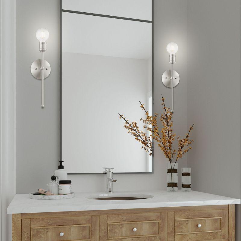 Livex Lighting Lansdale 1 - Light Sconce in  Brushed Nickel