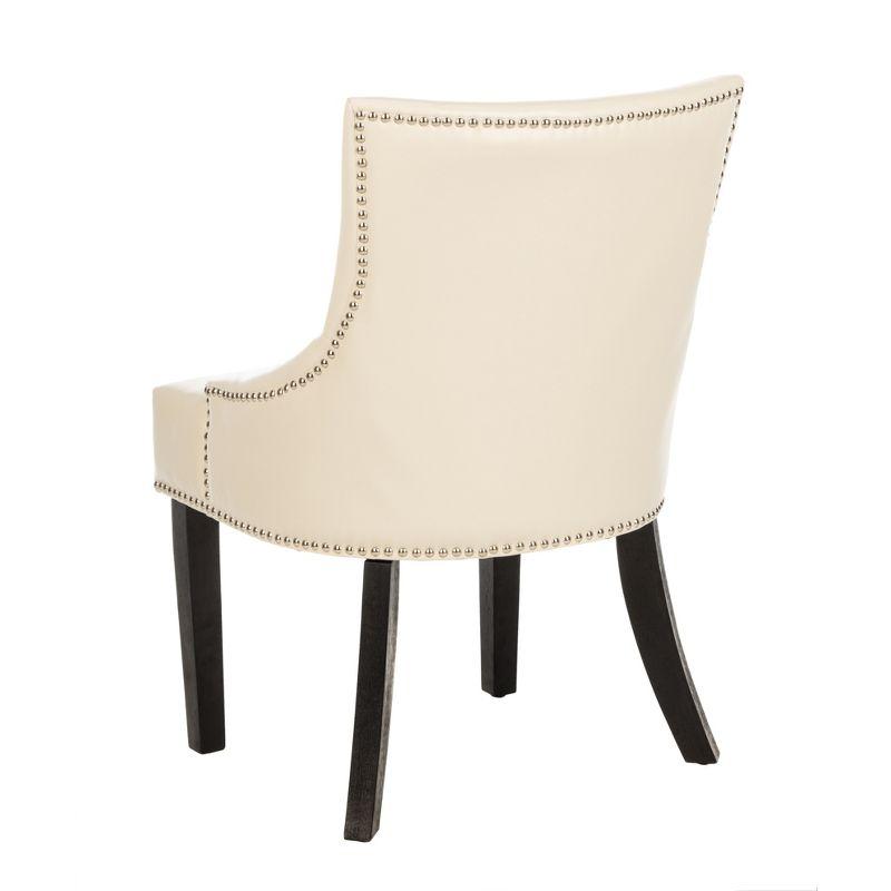 Lotus 19"H Side Chair (Set of 2) with Nail Heads  - Safavieh