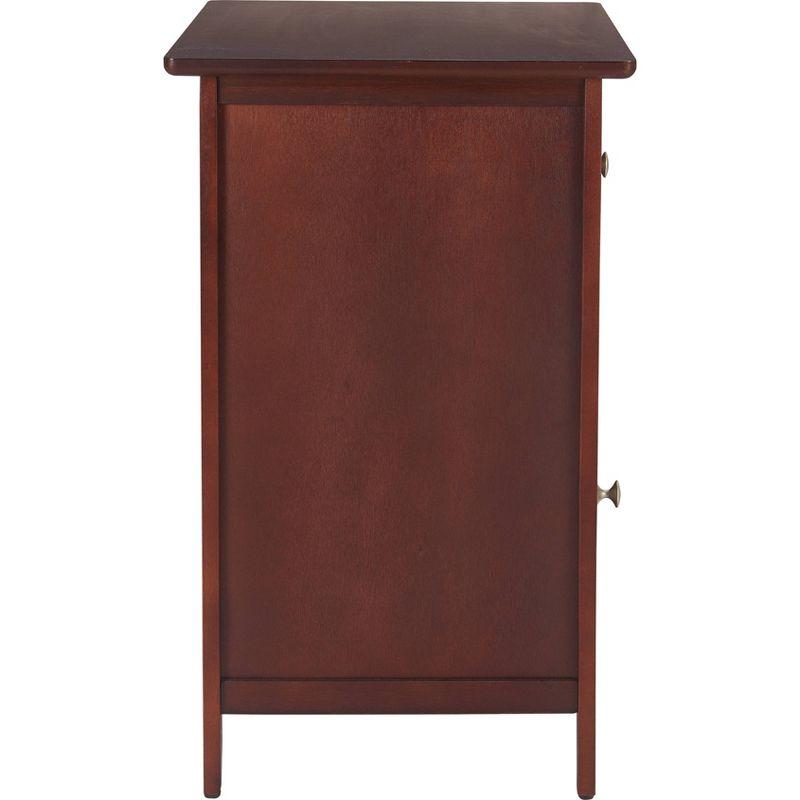 Alcott Side Table with Single Drawer and Storage Cabinet - ClickDecor