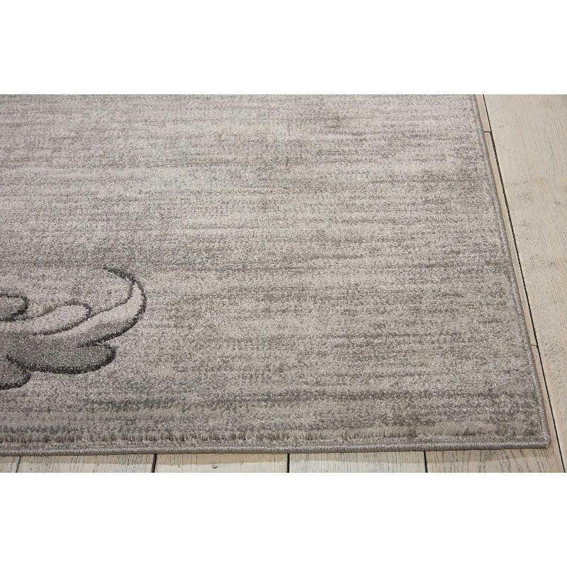 Nourison Maxell MAE05 Gray/Beige/Ivory Area Rug - 5'3" x 7'3"