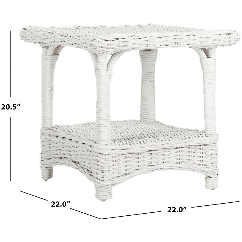 Highland Dunes Willow Solid Wood Top End Table