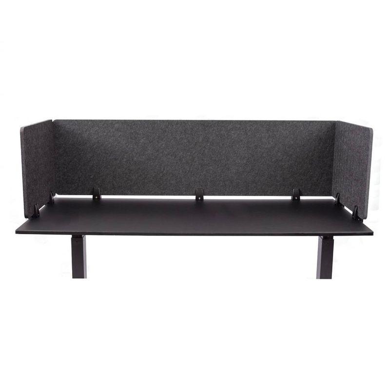 Stand Up Desk Store Fabric 1 Panel Desk Partition
