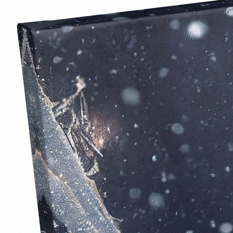 Creative Products Snowy Christmas Village 20 x 30 Canvas Wall Art