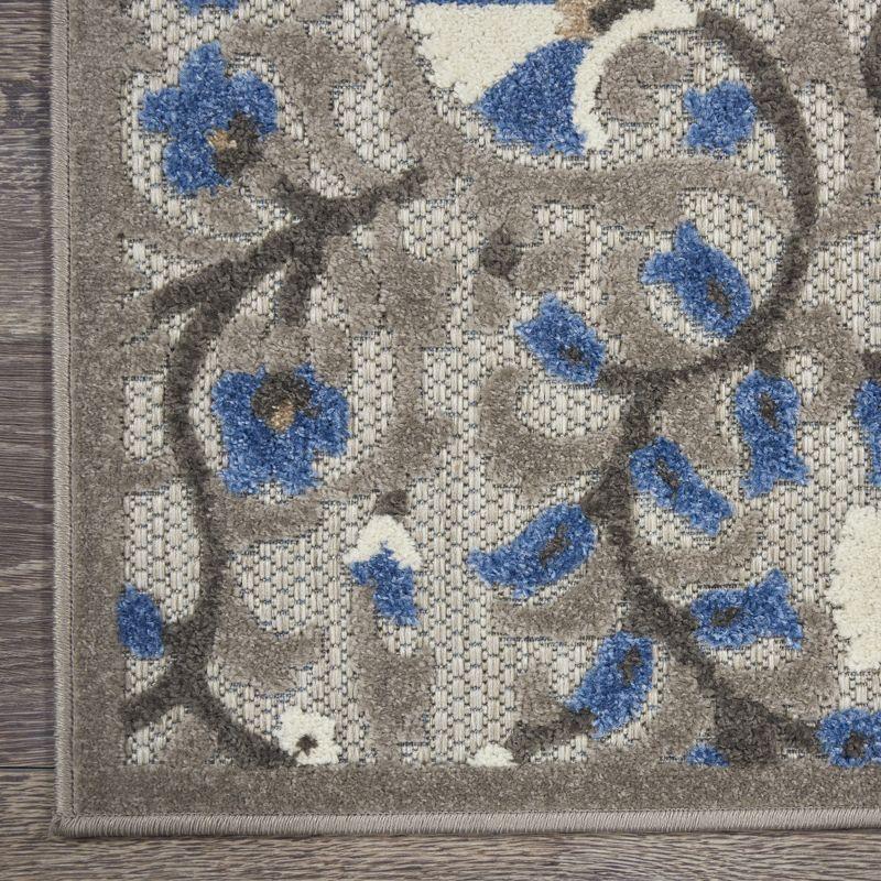 Nourison Aloha Transitional Floral Outdoor Rug