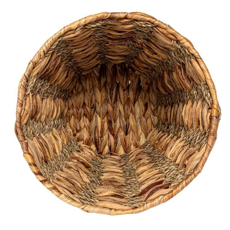 Household Essentials Bimal Rope Gallon Waste Basket