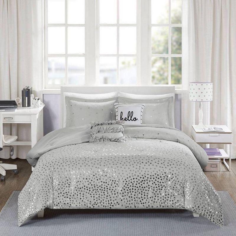 Nova Metallic Comforter Set