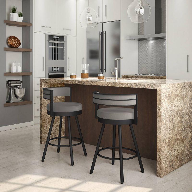 Eller Swivel Counter Height Barstool - Amisco