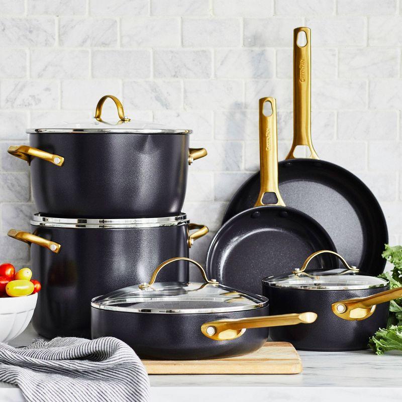 GreenPan ™ Reserve Black 10-Piece Ceramic Non-Stick Cookware Set