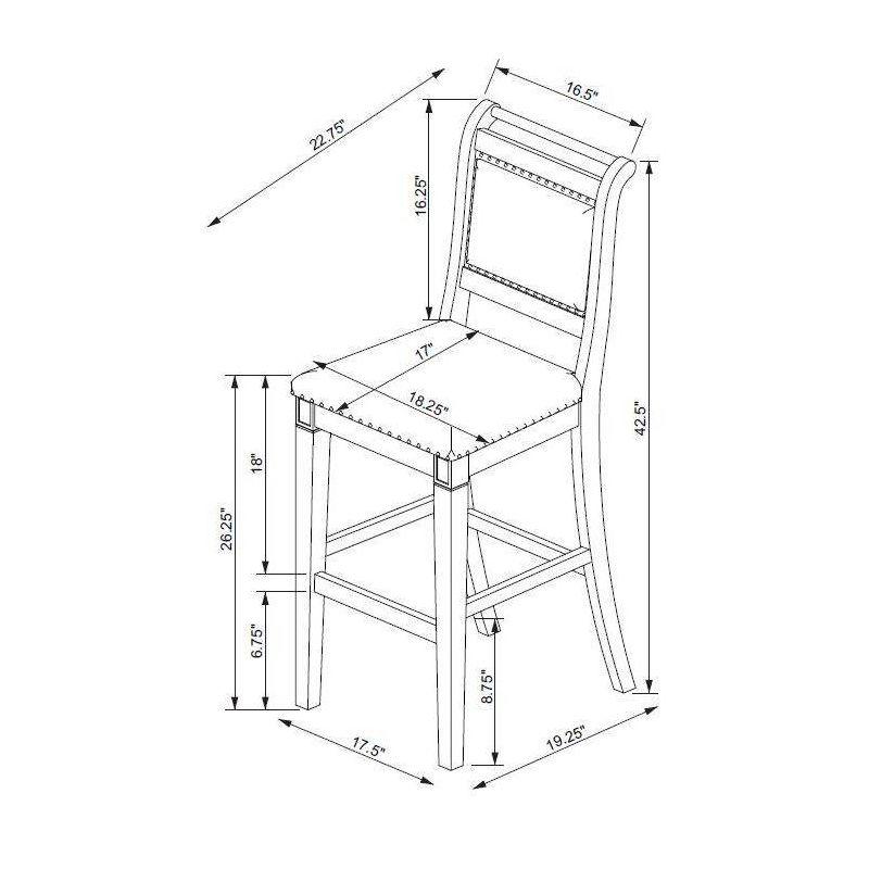 Emmy Counter Height Barstool - Linon