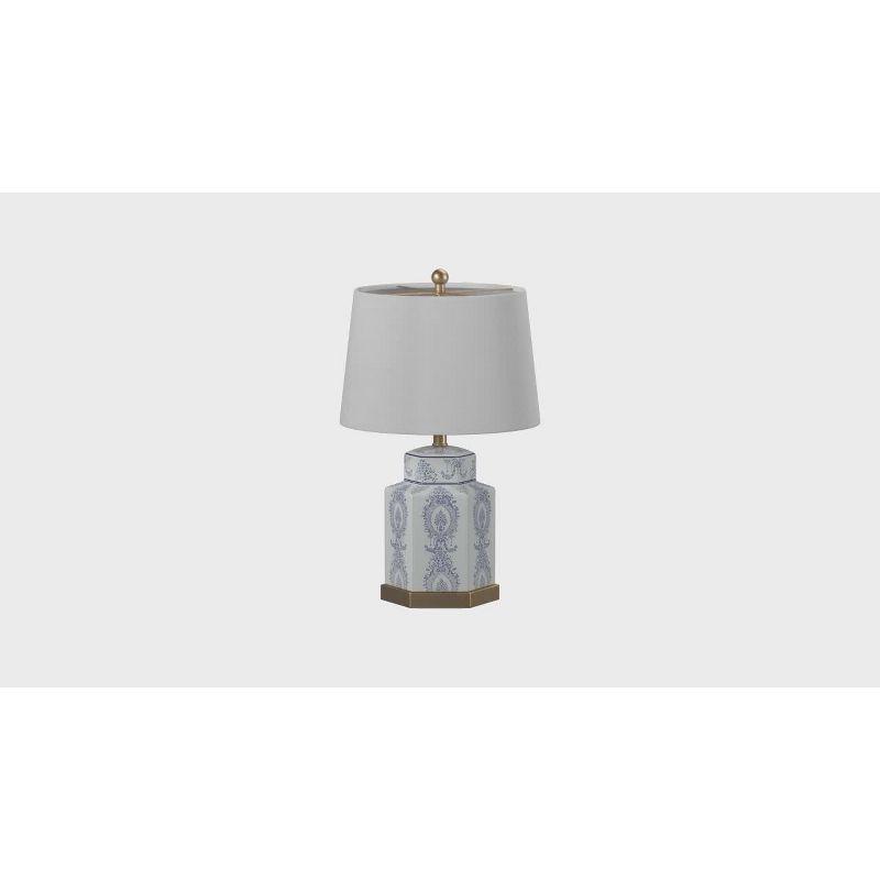 Bloomsbury Market Bodin White Ceramic Table Lamps - Set Of 2 (LED Bulbs Included)