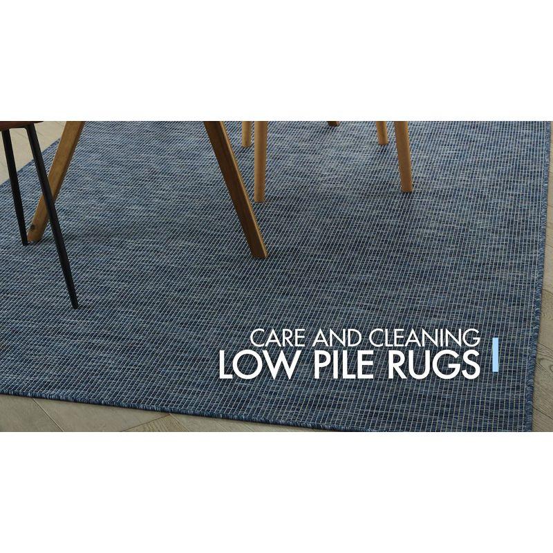 Mossy Green Soft-Textured 2' x 4' Outdoor Essentials Rug