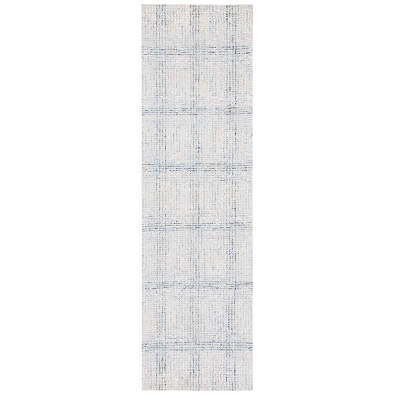 Abstract ABT657 Handmade Indoor Runner - Ivory/Gold - 2'-3"x8' - Safavieh