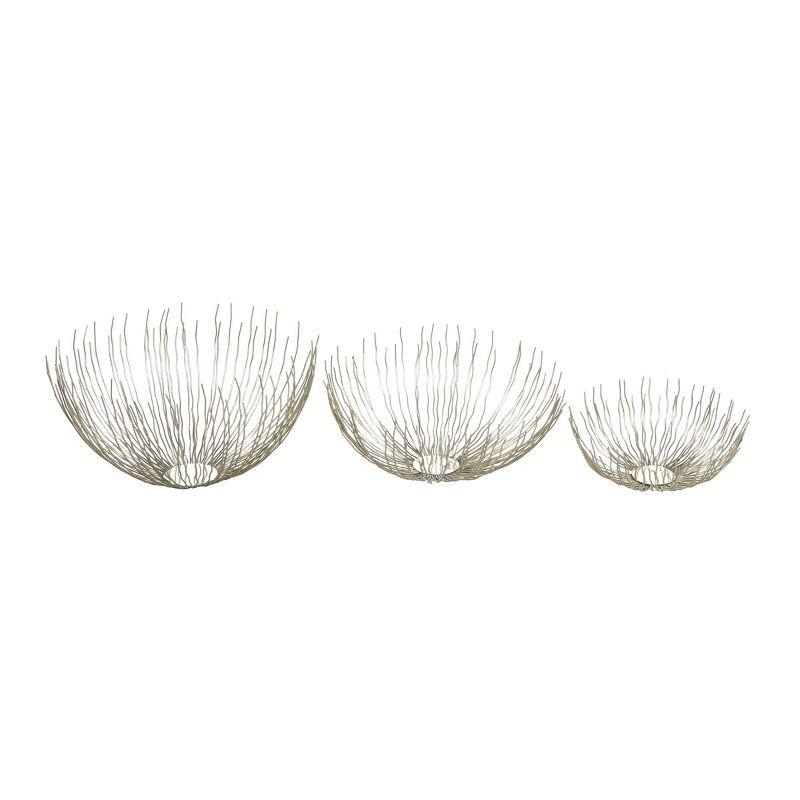 Apatow Stainless Steel Decorative Bowl - Set of 3