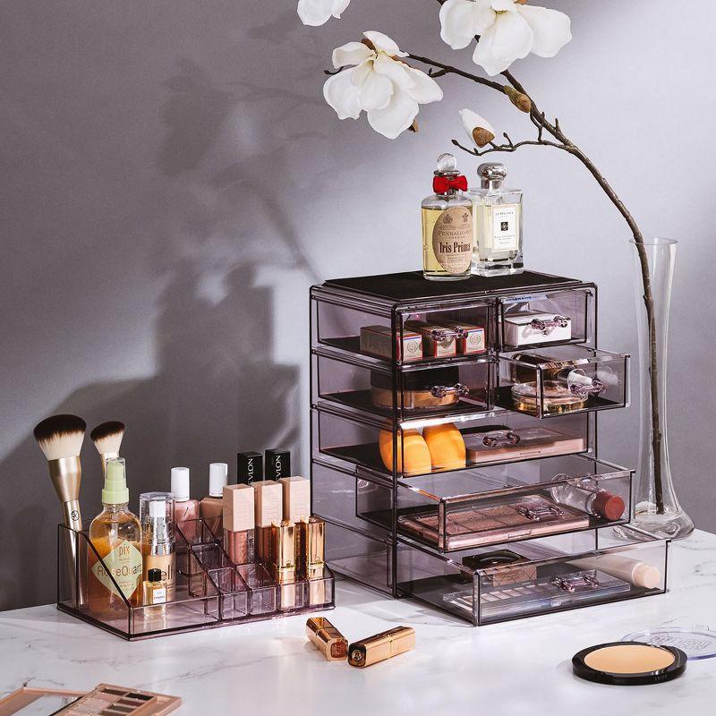 Sorbus Medium Makeup Organizer Set with 7 Drawers and Top Shelf