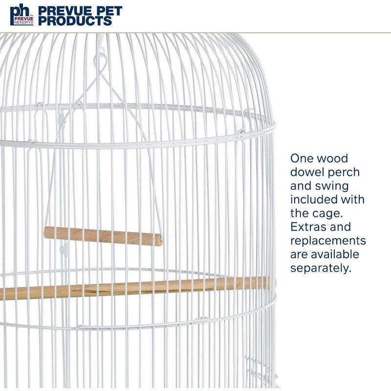 Prevue Pet Products SP31999G Classic Round Bird Cage, Green,1/2"
