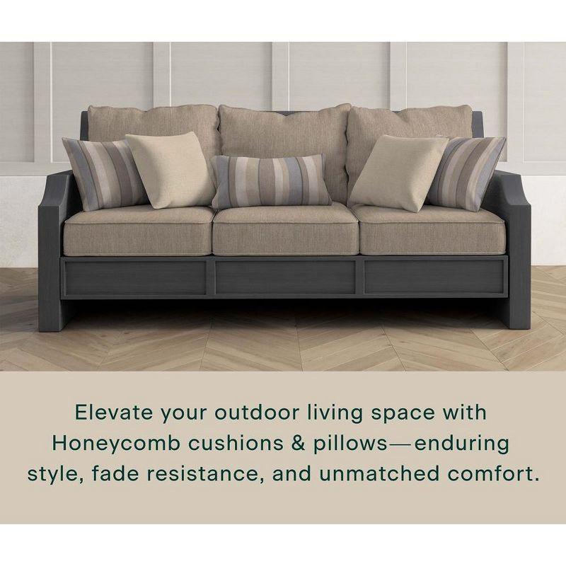 Honeycomb Outdoor Deep Seating Cushion Set