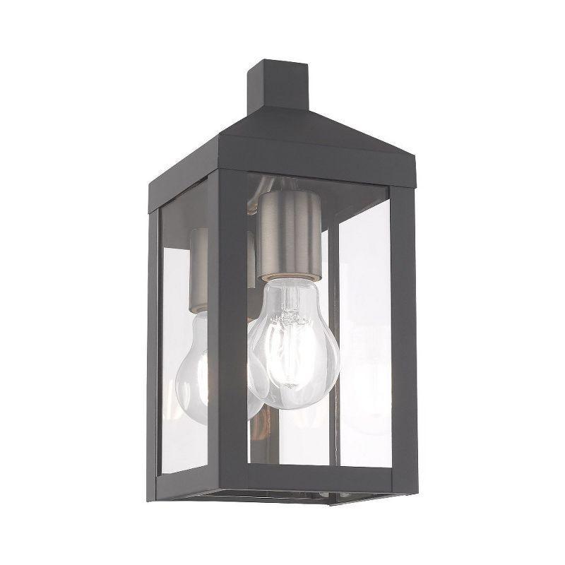 Livex Lighting Nyack 1 - Light Wall Light in  Scandinavian Gray