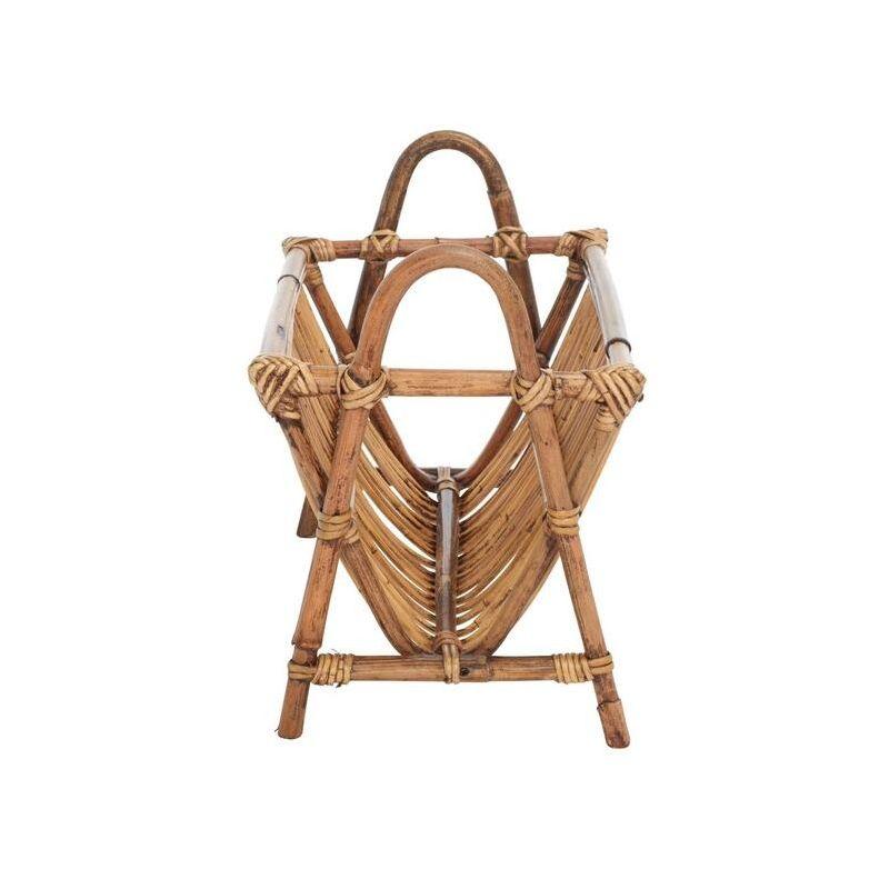 Jove Newspaper Rack - Natural - Safavieh