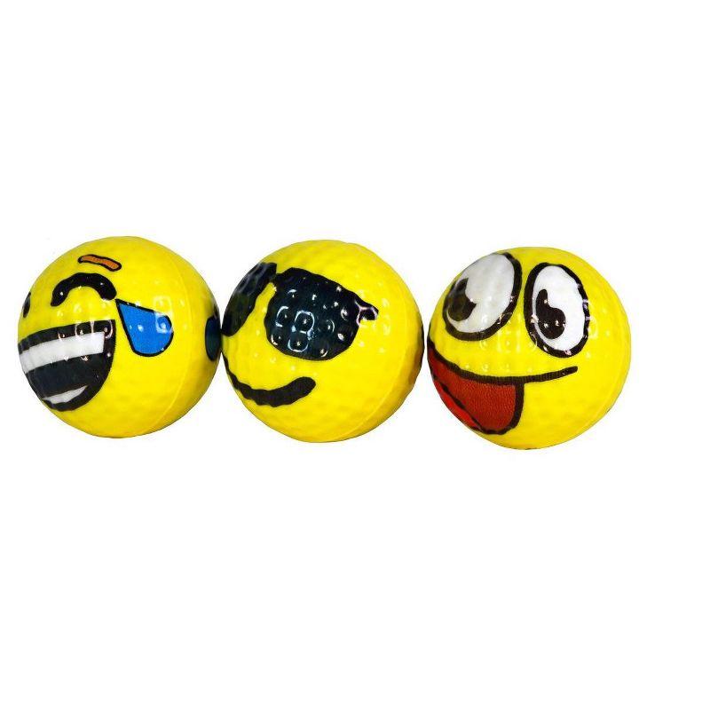 Izzo Golf Emoji Practice Balls 12 Pack