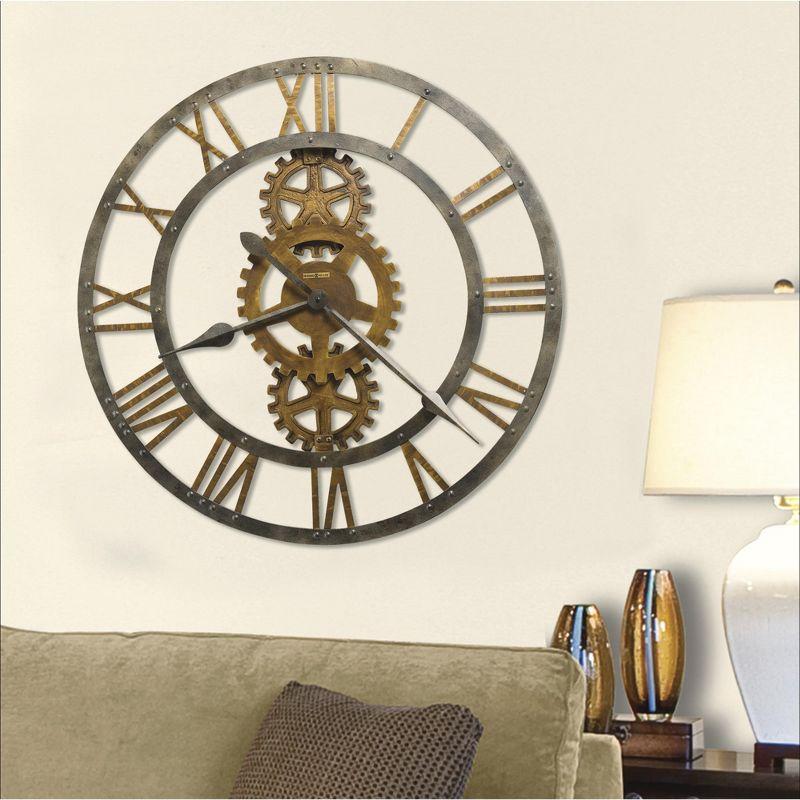 Crosby Metal Wall Clock