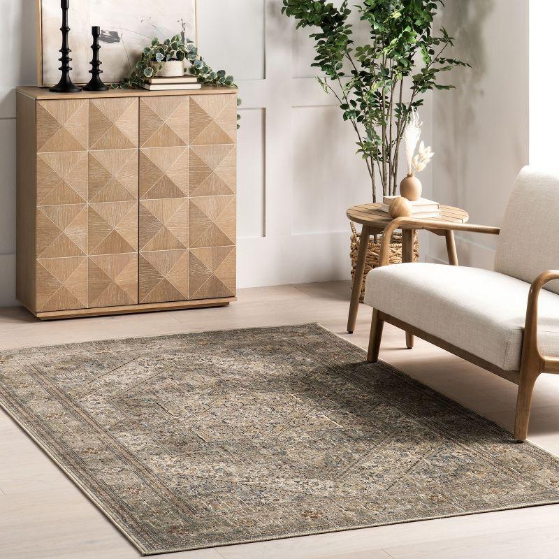 Nuloom Traditional Carol Medallion Area Rug