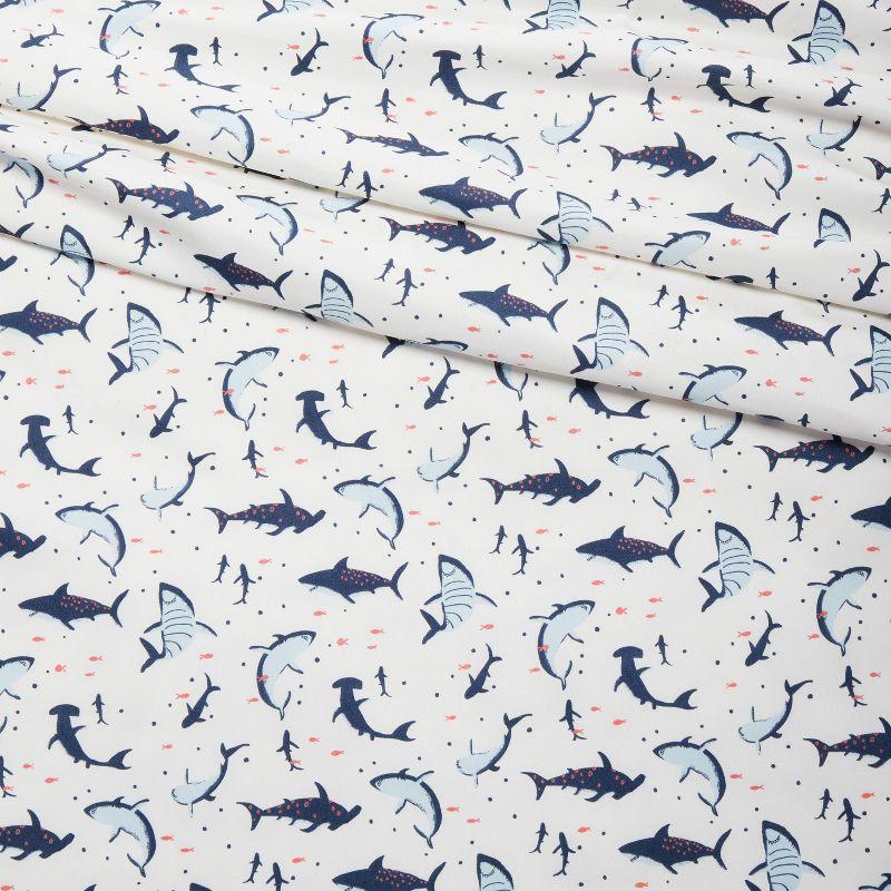 Shark Microfiber Kids' Sheet Set - Pillowfort™