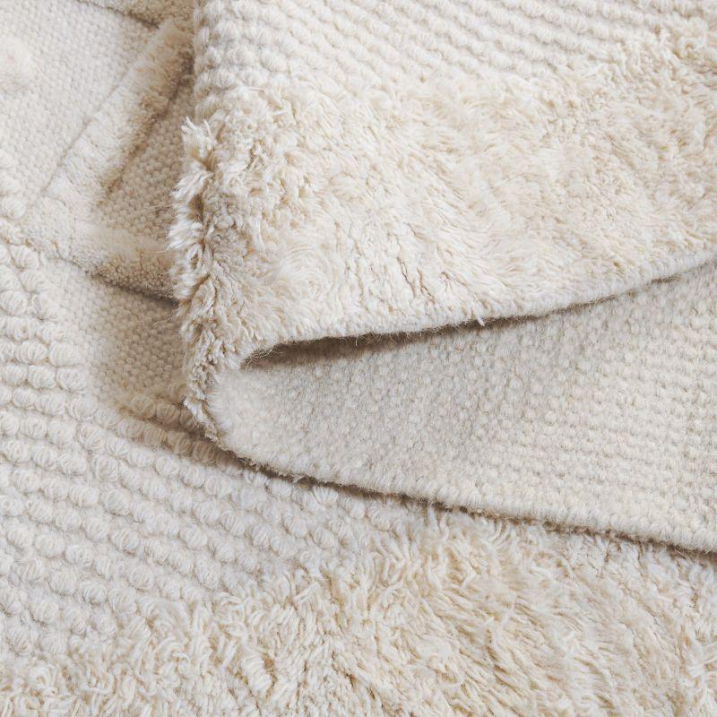 Kenya KNY952 Hand Knotted Area Rug - Ivory - 5'x7'6" - Safavieh
