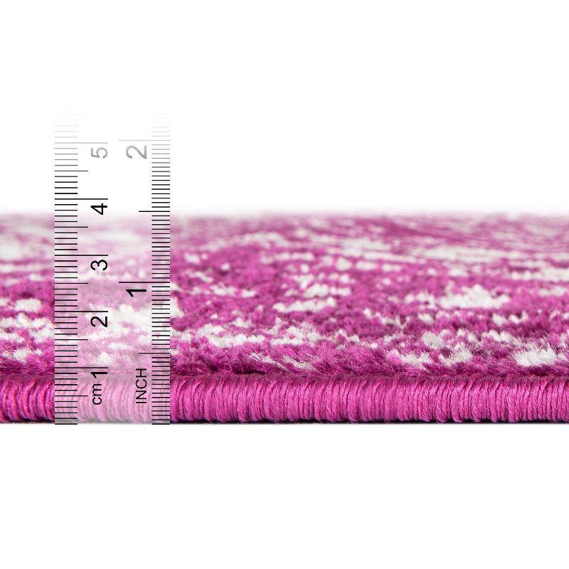 Unique Loom 3' 1 x 5' 3 Purple Richmond Medallion Area Rug