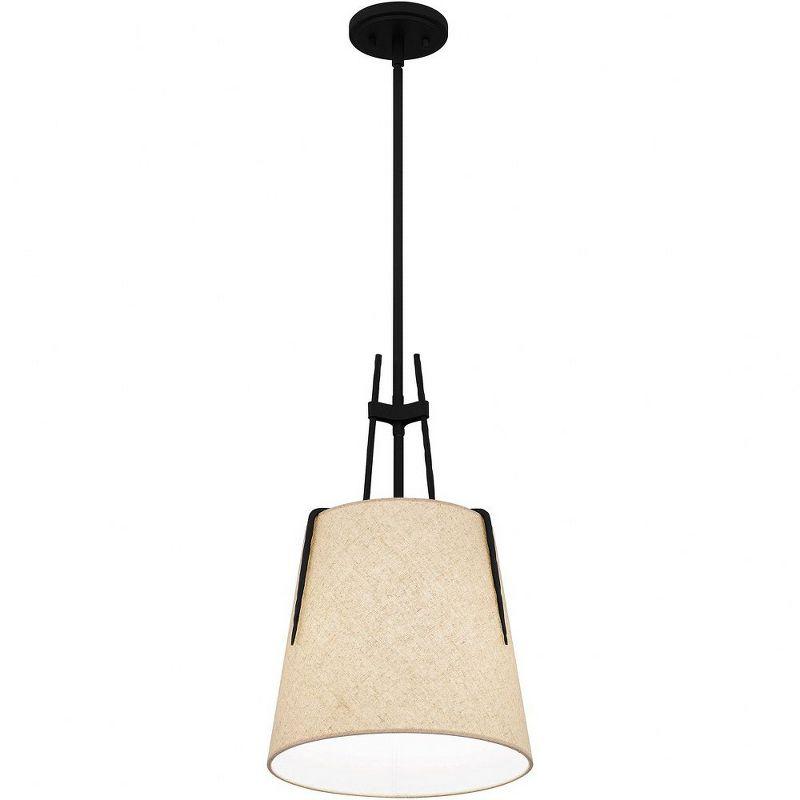 Quoizel Lighting Leona 1 - Light Pendant in  Matte Black