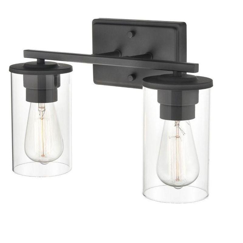 Millennium Lighting Verlana 2 - Light Vanity in  Matte Black